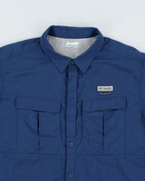 Columbia Blue Long Sleeve Shirt - XL