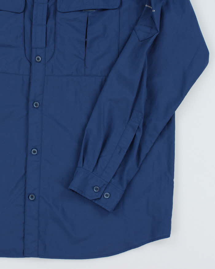 Columbia Blue Long Sleeve Shirt - XL