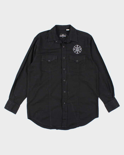 Western Express Black Long Sleeve Shirt - XL