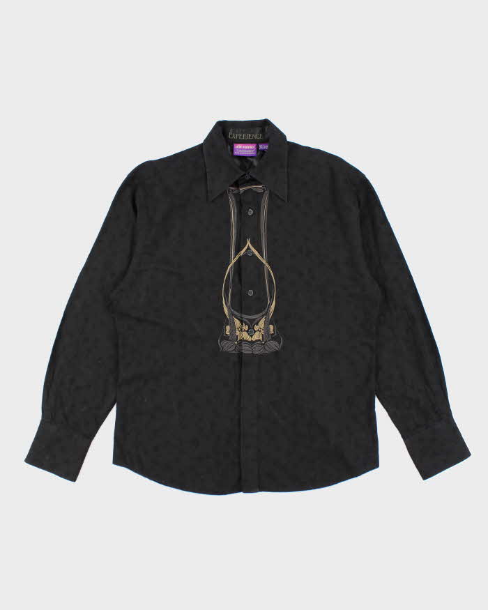 Rock And Roll Religion Jimi Hendrix Experience Embroidered Shirt - L