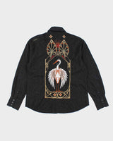 Rock And Roll Religion Jimi Hendrix Experience Embroidered Shirt - L
