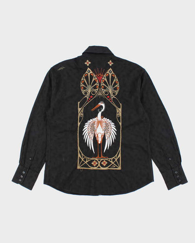 Rock And Roll Religion Jimi Hendrix Experience Embroidered Shirt - L