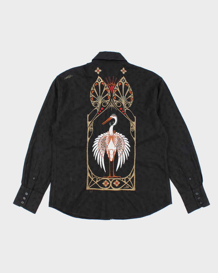 Rock And Roll Religion Jimi Hendrix Experience Embroidered Shirt - L