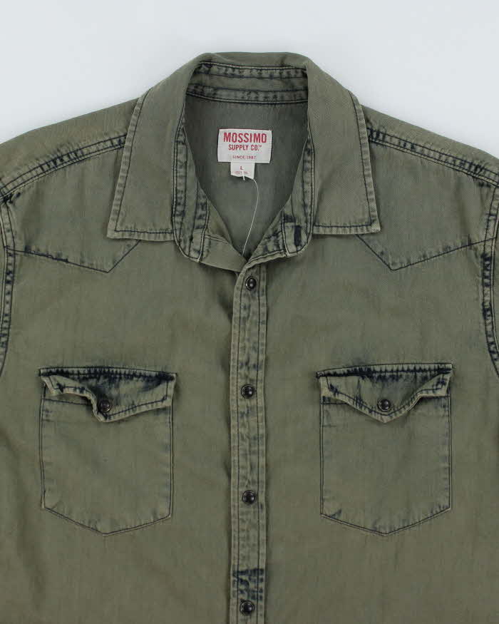 Mossimo Western Style Shirt - L