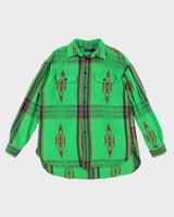 Vintage 90s Ralph Lauren Green Shirt - L