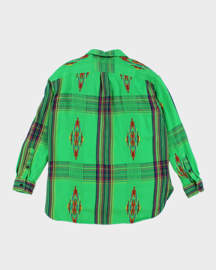 Vintage 90s Ralph Lauren Green Shirt - L