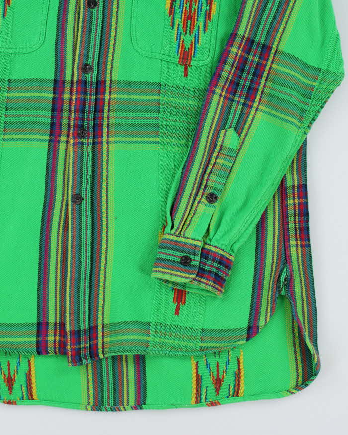 Vintage 90s Ralph Lauren Green Shirt - L