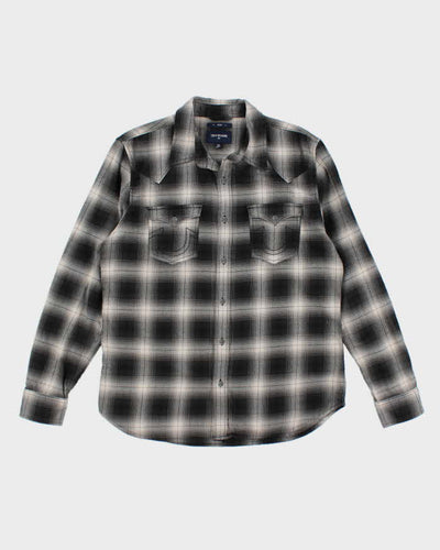 True Religion Western Check Shirt - M