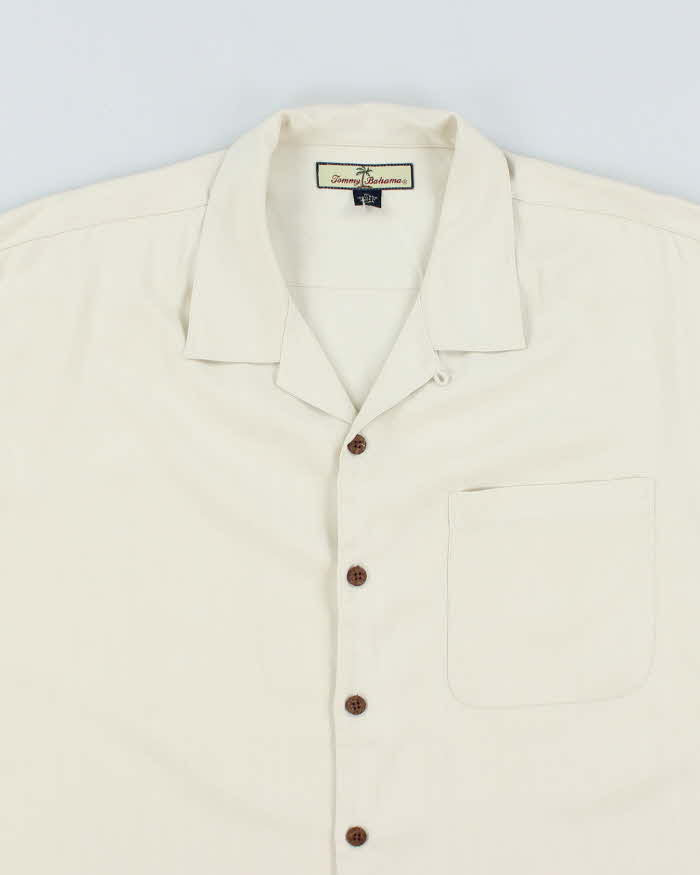 Vintage 90s Tommy Bahama Silk Shirt - XL