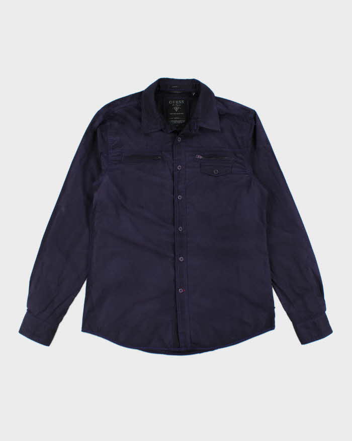 Y2k 00s Guess Purple Shirt - M