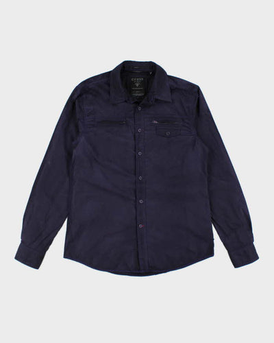 Y2k 00s Guess Purple Shirt - M