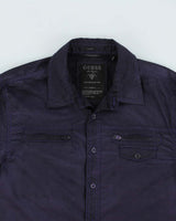 Y2k 00s Guess Purple Shirt - M