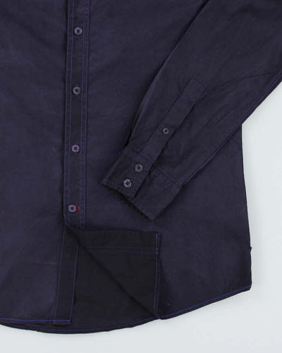 Y2k 00s Guess Purple Shirt - M