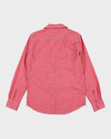 Y2k 00s Guess Pink Long Sleeve Shirt - M