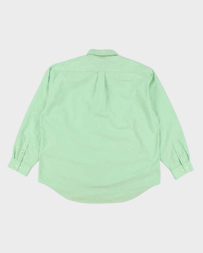 Tommy Hilfiger Green Long Sleeve Shirt - XXL