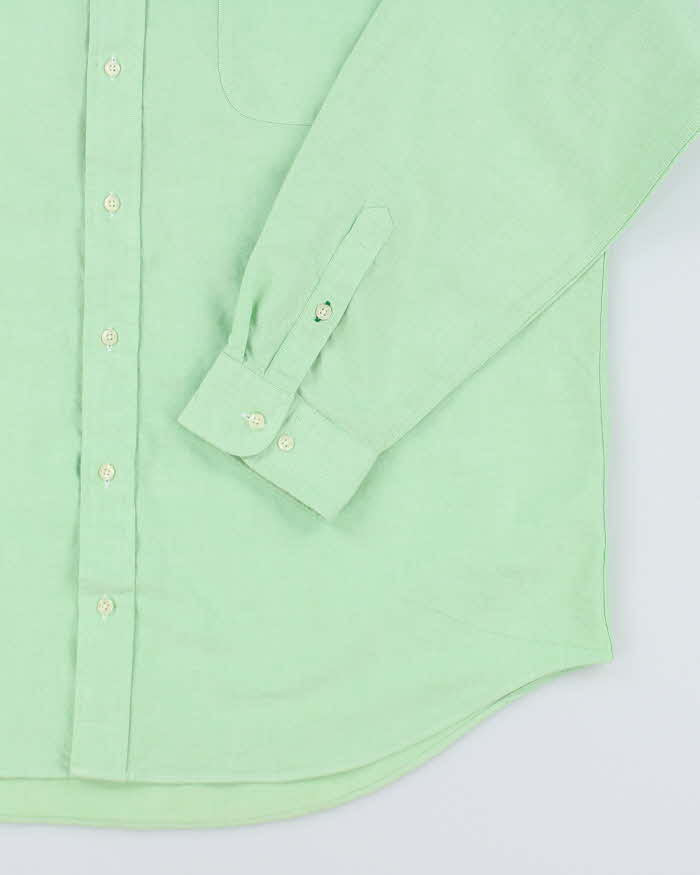 Tommy Hilfiger Green Long Sleeve Shirt - XXL