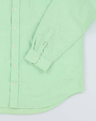 Tommy Hilfiger Green Long Sleeve Shirt - XXL
