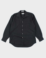 Vintage Christian Dior Charcoal Long Sleeve Shirt - M