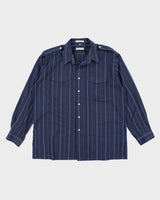 Vintage Christian Dior Stripe Shirt - XL