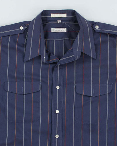Vintage Christian Dior Stripe Shirt - XL
