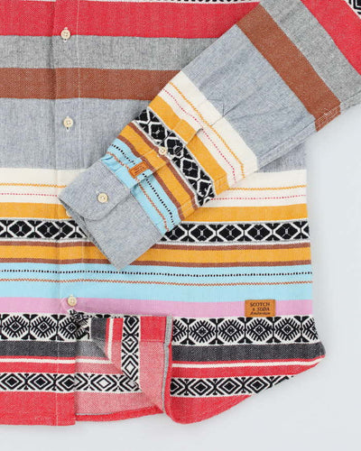 Scotch & Soda Pattern Shirt - M