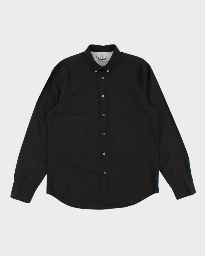 Acne Studios Black Isherwood Pop Shirt - M