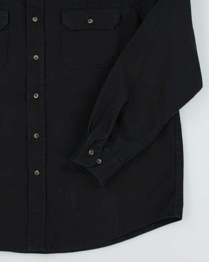 Wrangler Black Long Sleeve Shirt - L