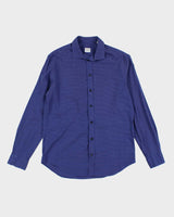 Vintage Y2k 00s Armani Purple Shirt - S