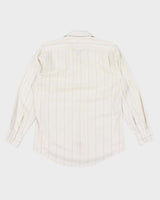Vintage 90s Yves Saint Laurent Stripe Shirt - L