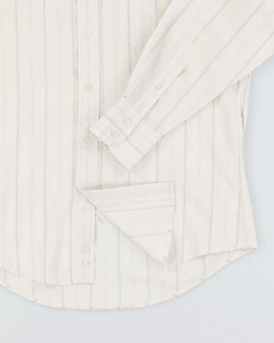 Vintage 90s Yves Saint Laurent Stripe Shirt - L