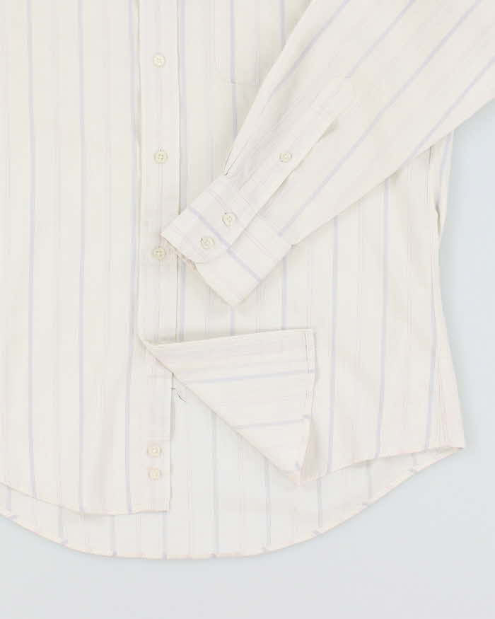 Vintage 90s Yves Saint Laurent Stripe Shirt - L