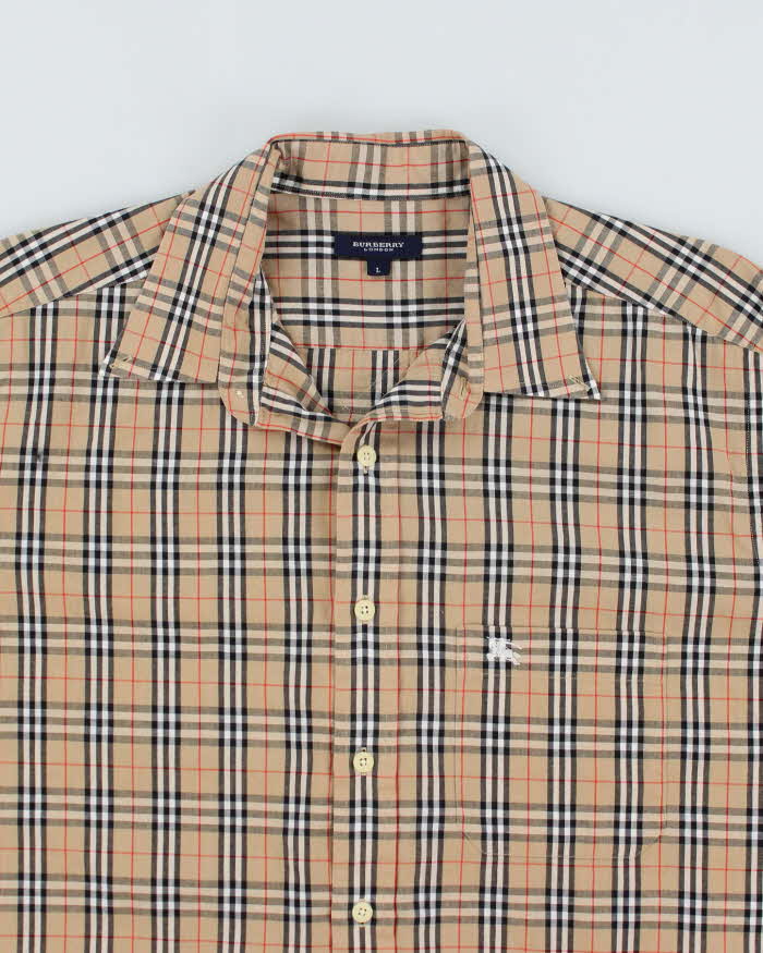 Vintage Burberry Nova Check  Shirt - L