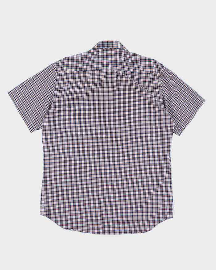 Vintage Prada Check Short Sleeve Shirt - L