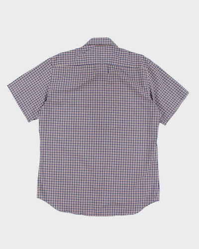 Vintage Prada Check Short Sleeve Shirt - L