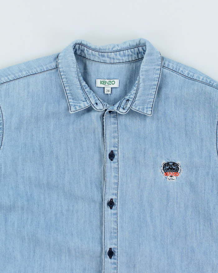 Vintage Kenzo Denim Shirt - S