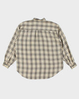 Vintage Nine Twenty East Silk Check Shirt - L