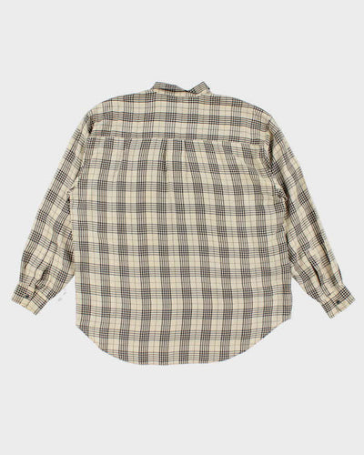 Vintage Nine Twenty East Silk Check Shirt - L