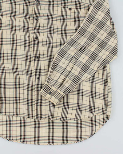 Vintage Nine Twenty East Silk Check Shirt - L