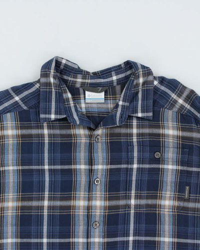 Columbia Check Plaid Shirt - L
