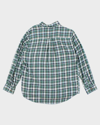 Vintage Chaps Check Flannel Shirt - M