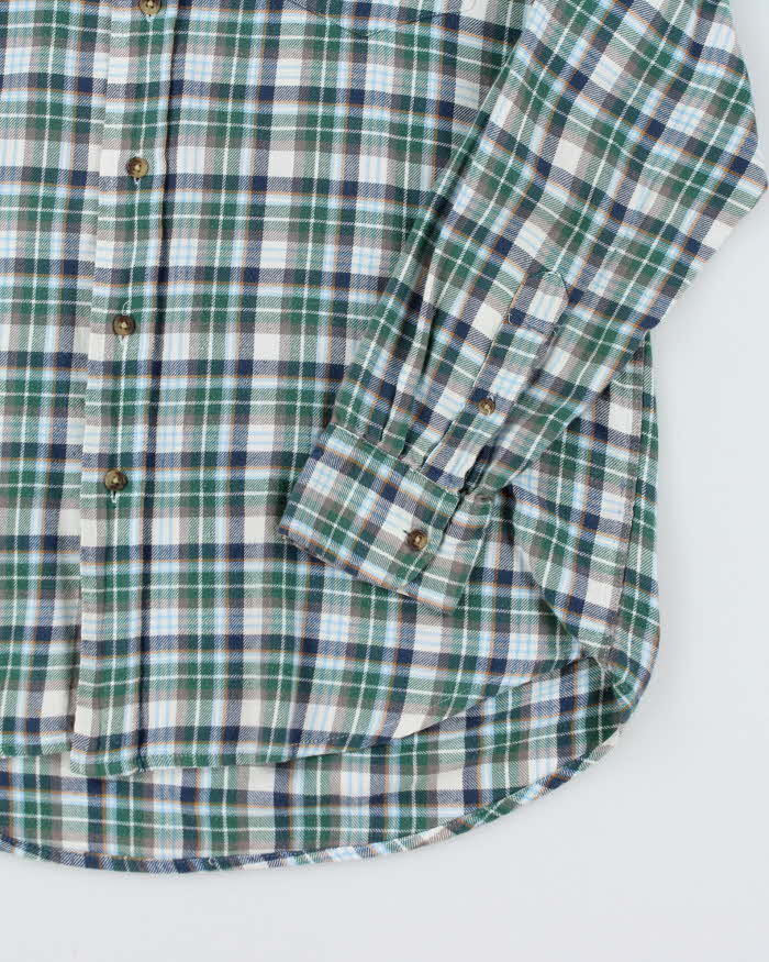 Vintage Chaps Check Flannel Shirt - M