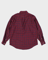 Vintage 90s Polo Jeans Ralph Lauren Check Flannel Shirt - M