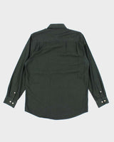 Pierre Cardin Green Stripe Shirt - M
