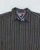 Vintage 90s Tommy Hilfiger Long Sleeve Shirt - M