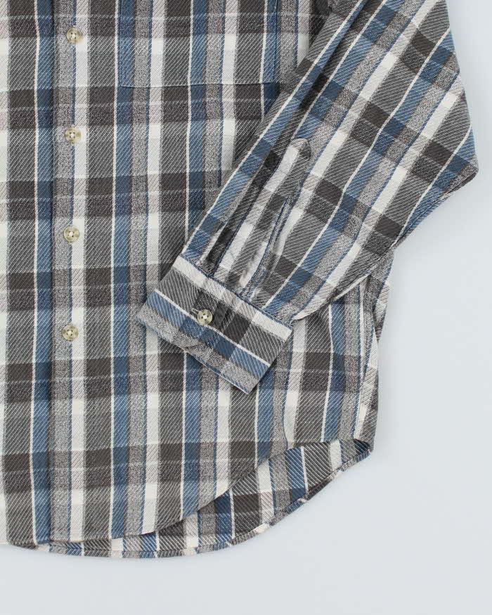 Yves Saint Laurent Flannel Check Shirt - L
