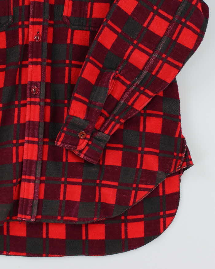 Vintage 60s Champion Thick Flannel Shirt - L
