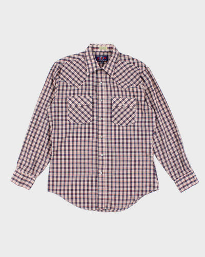 Vintage First International Western Check Shirt - M