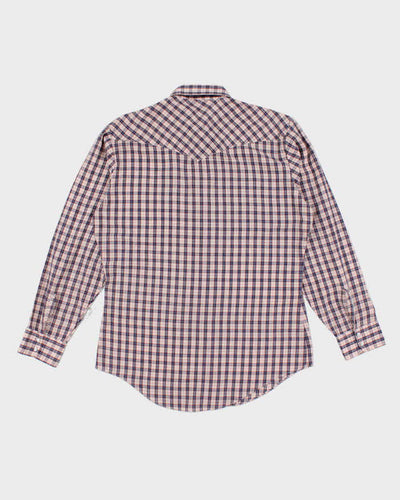 Vintage First International Western Check Shirt - M