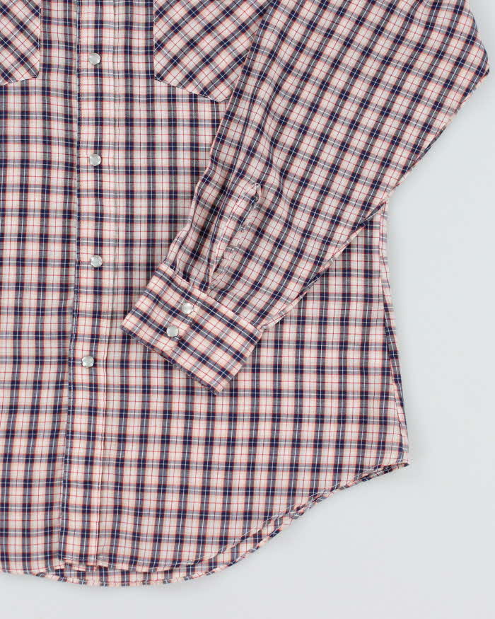 Vintage First International Western Check Shirt - M