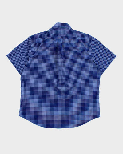 Ralph Lauren Blue Check Shirt - L